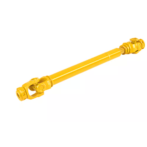 PTO drive shaft assembly for manure spreader