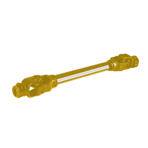PTO drive shaft assembly for broadcast seeder